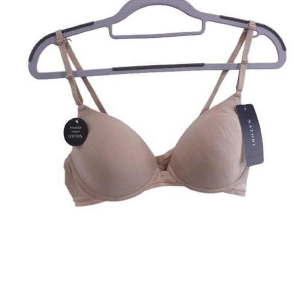 NEW Natori Women's Bliss Convertible T-Shirt Bra Cafe Size 36B 721346 - Picture 1 of 5
